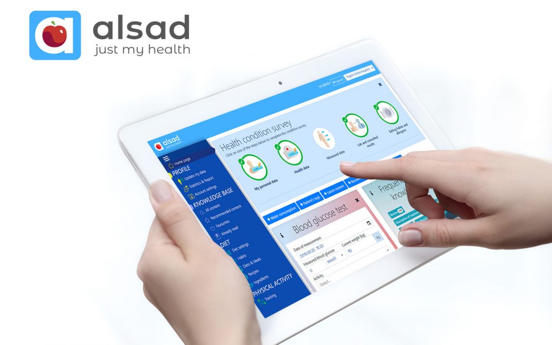 ALSAD Medical is now presenting a digital health application for the European markets.